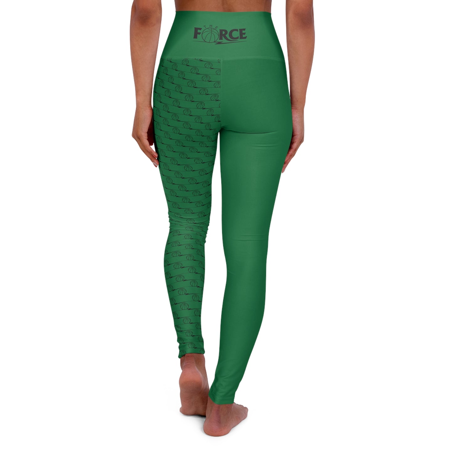 Force Women's Long Yoga Tights FL - Green