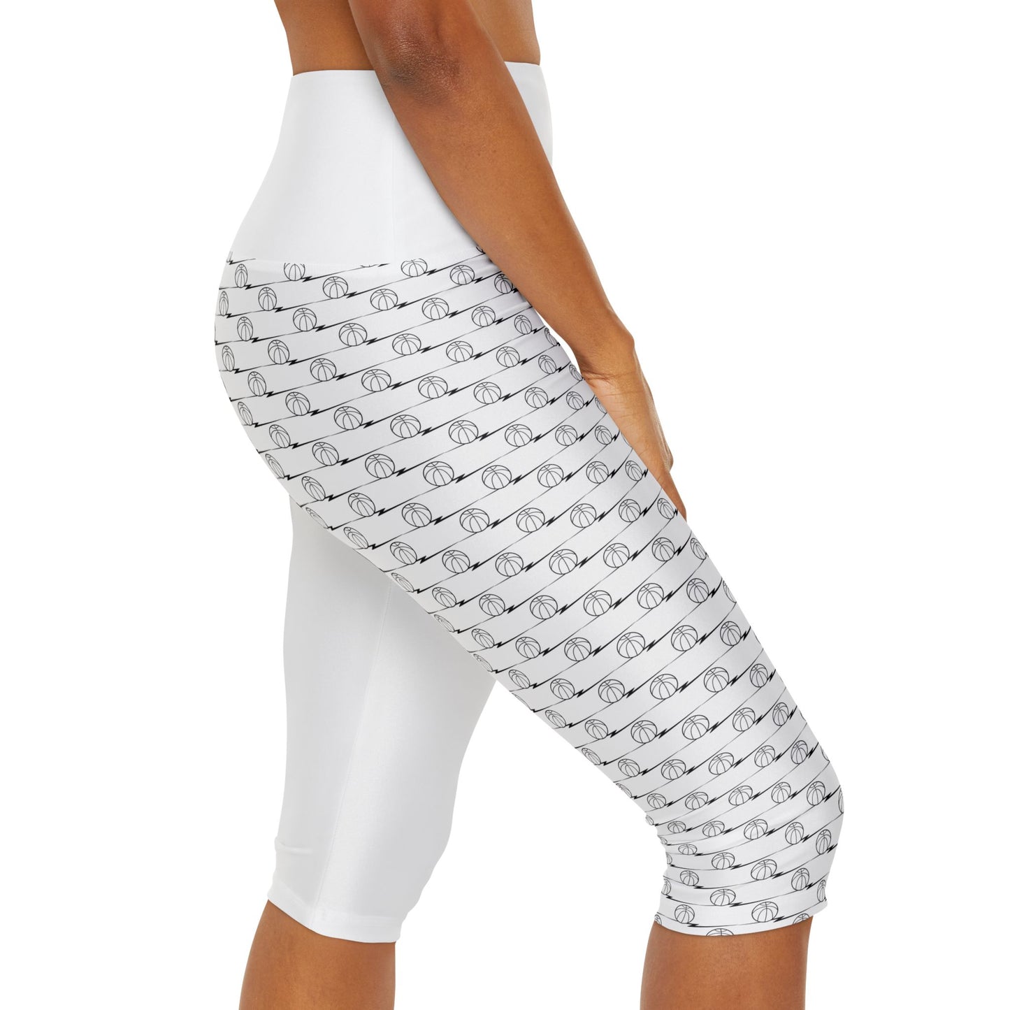 Force Women's Yoga Capri's FL - White