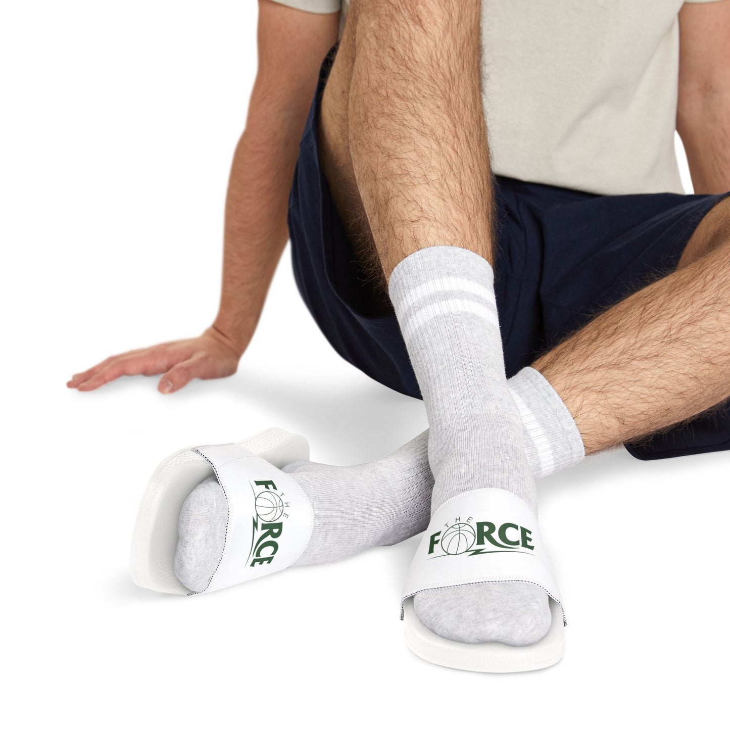 Force Men's Slides - White