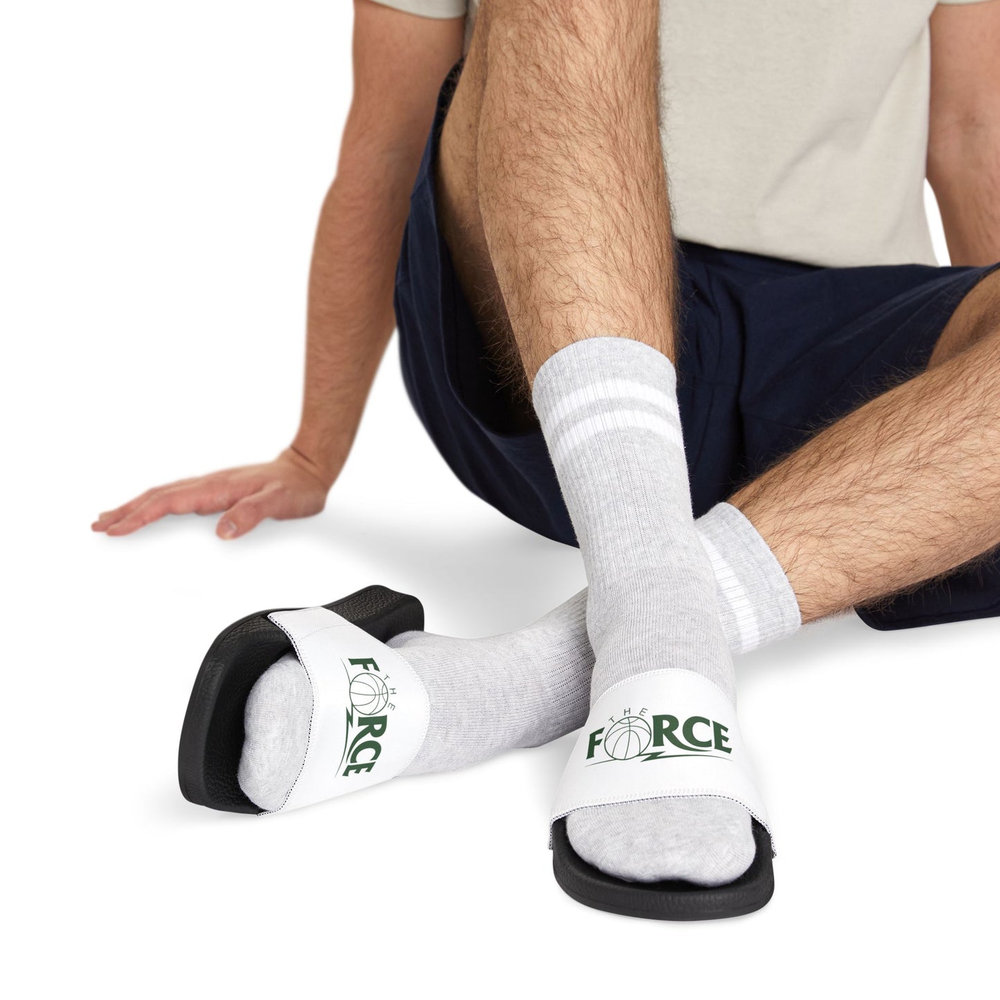 Force Men's Slides - White