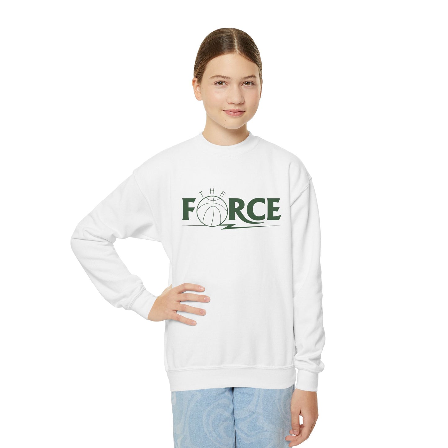 Force Youth SL Crewneck