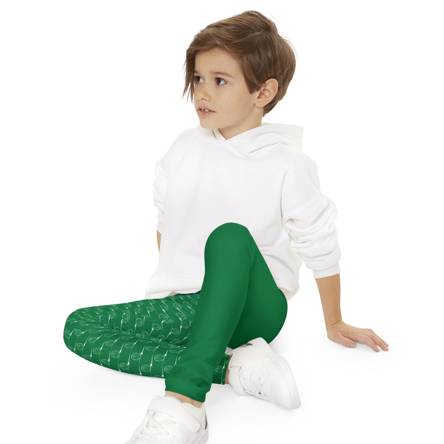 Force Youth Long Leggings FL - Green