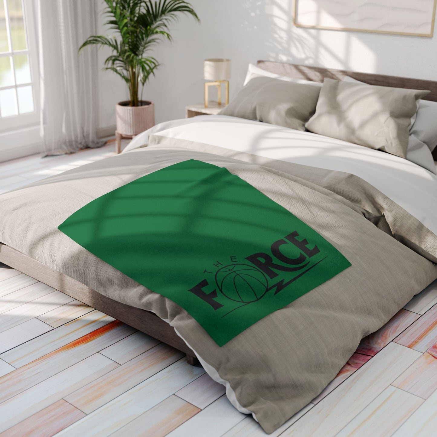 Force Fleece Blanket - Green