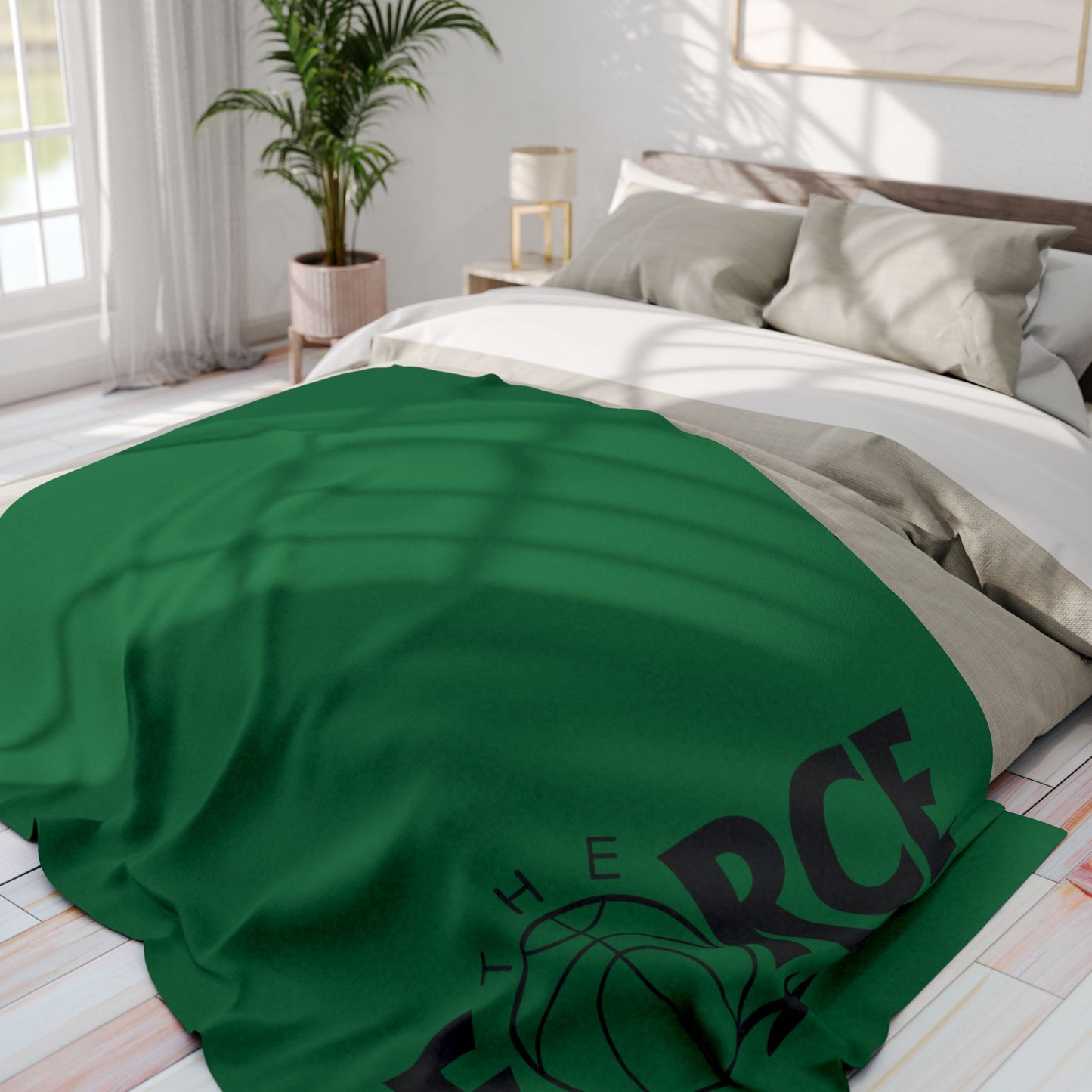 Force Fleece Blanket - Green