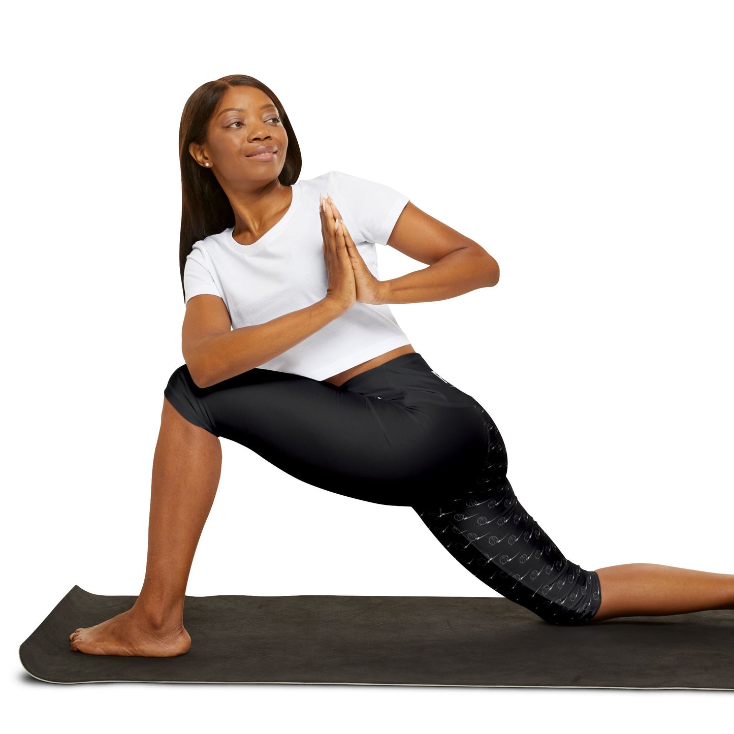 Force Women's Yoga Capri's FL - Black
