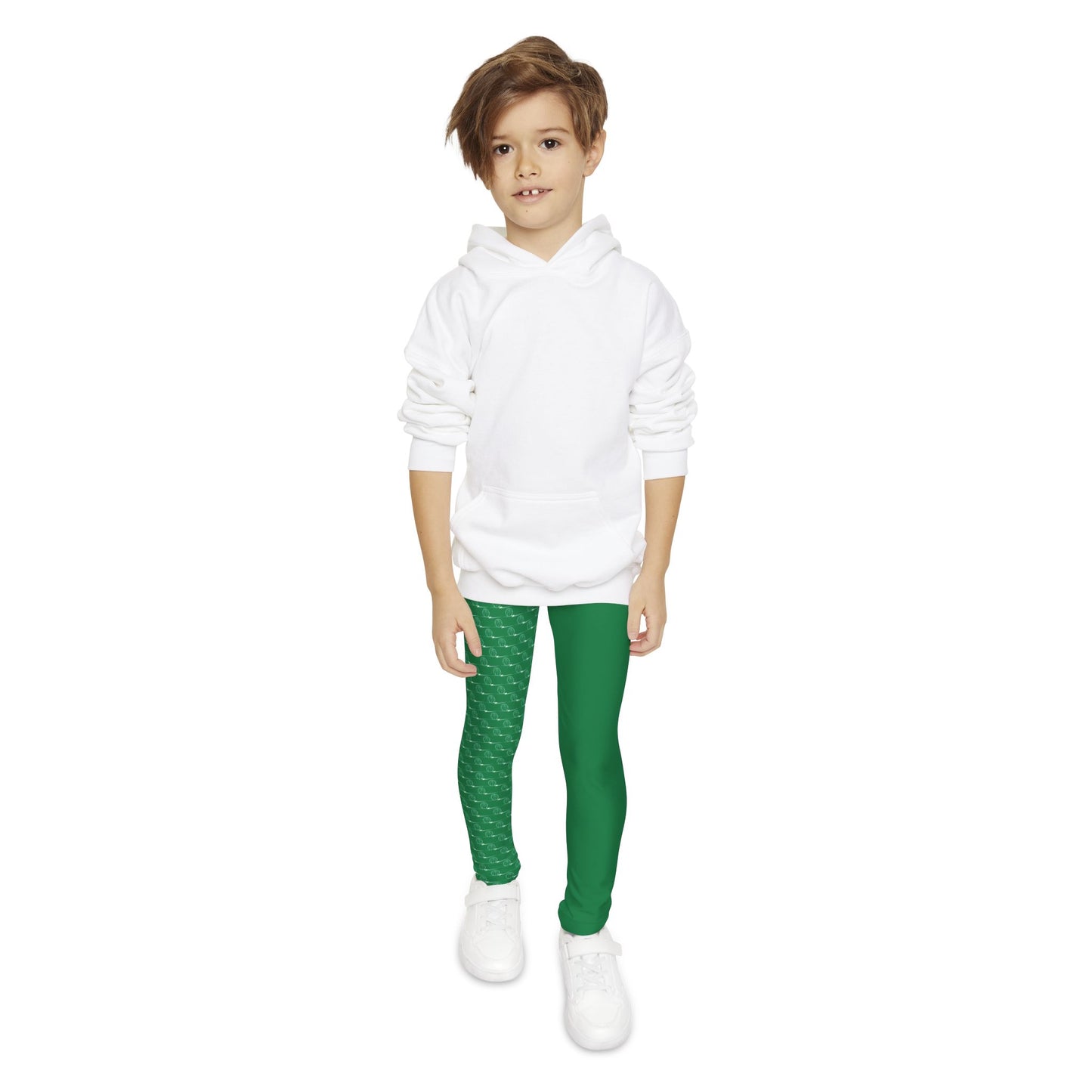Force Youth Long Leggings FL - Green