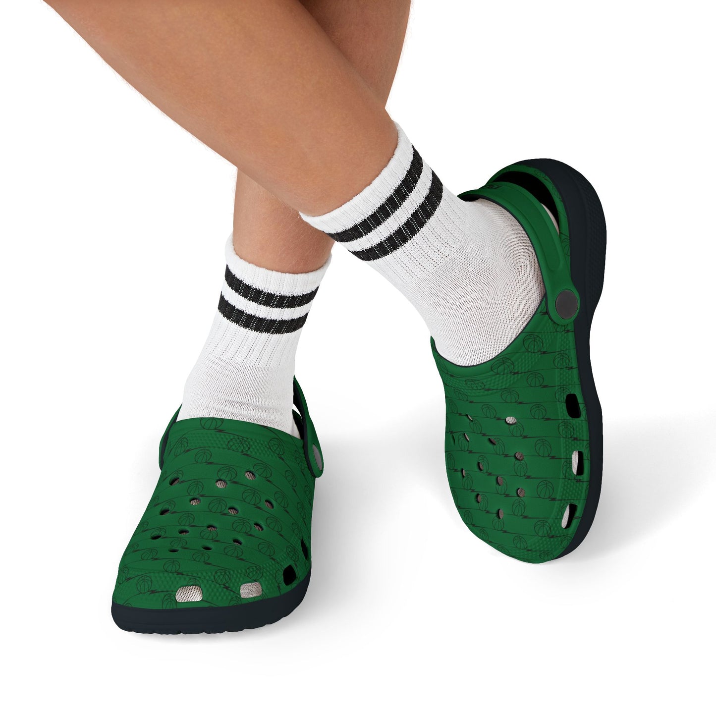 Force Youth Rubber Slides FL - Green