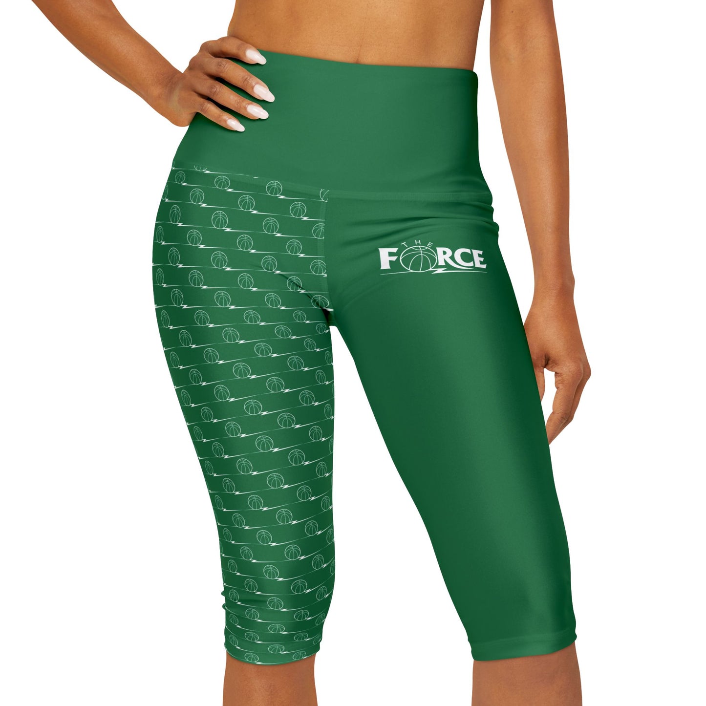 Force Women's Yoga Capri's FL - Green