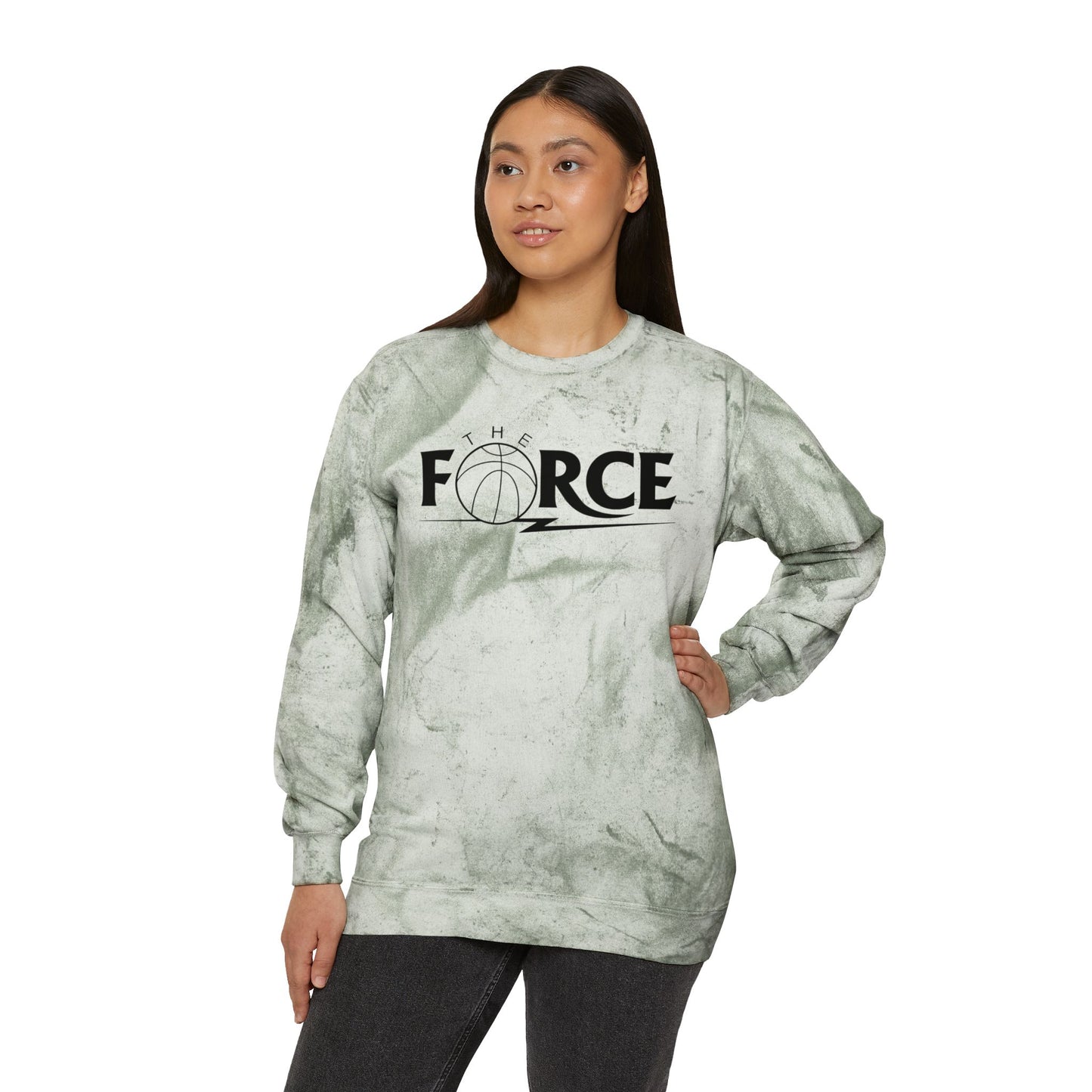 Force Adult Color Blast Crewneck