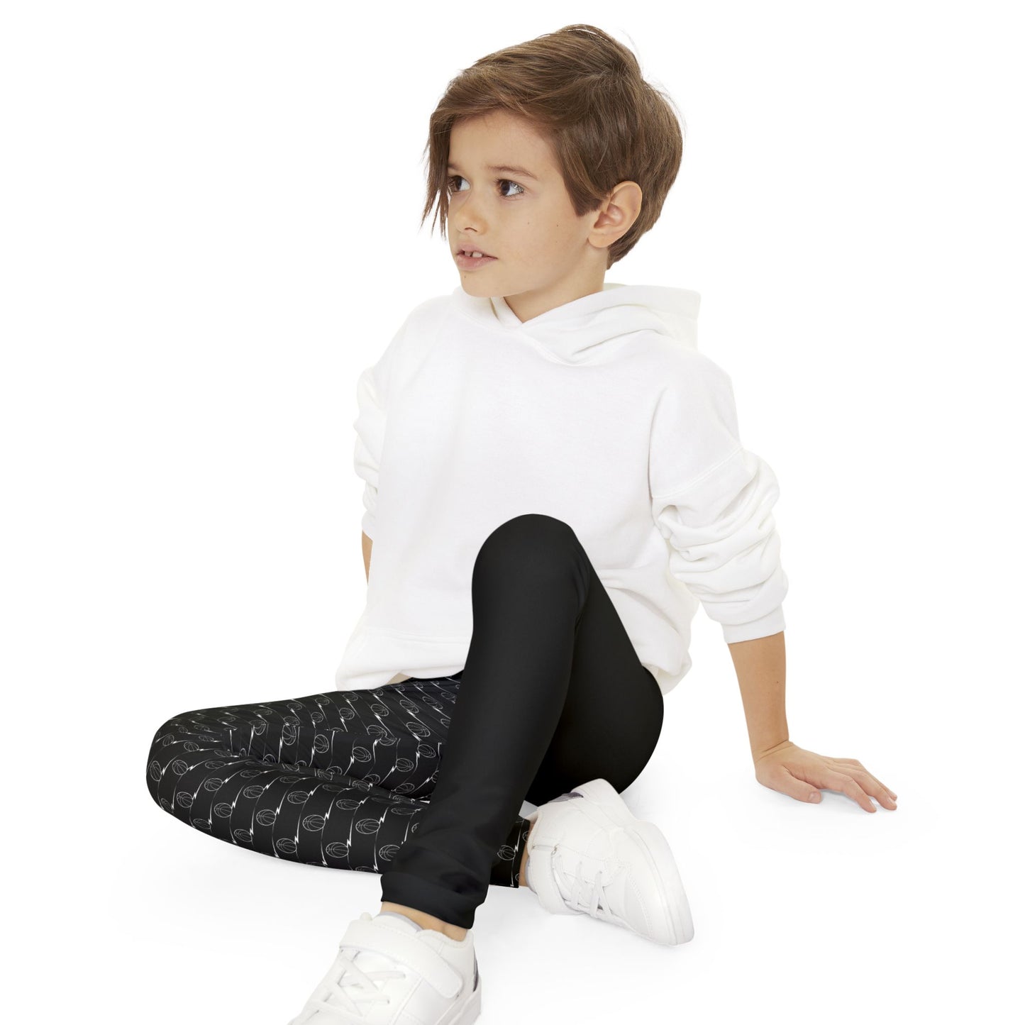 Force Youth Long Leggings FL - Black