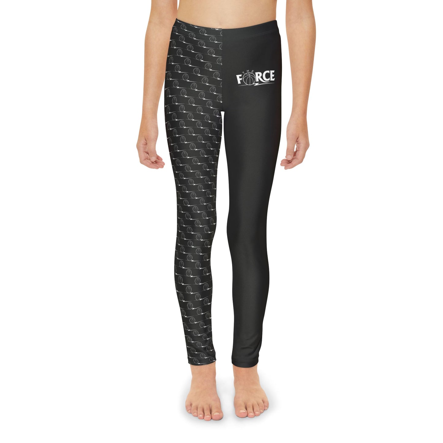 Force Youth Long Leggings FL - Black