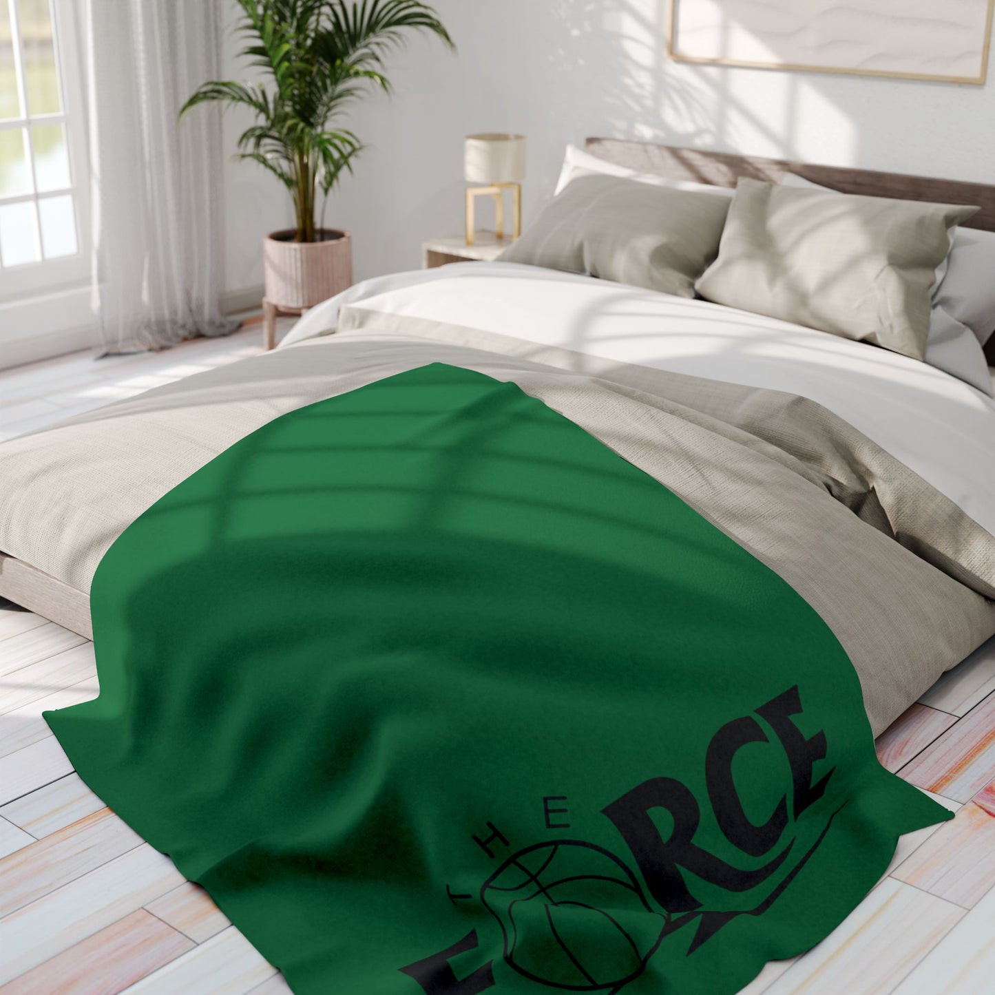 Force Fleece Blanket - Green