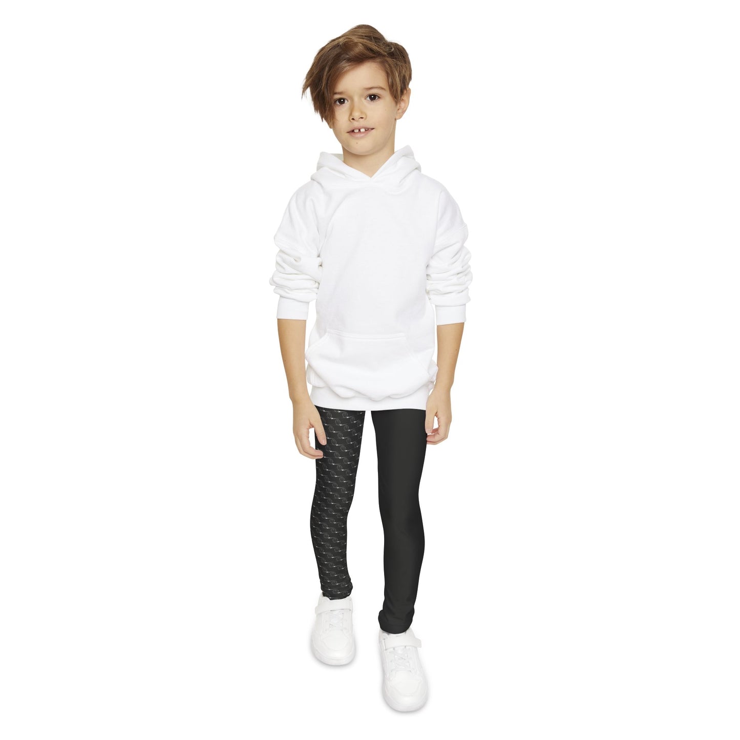 Force Youth Long Leggings FL - Black