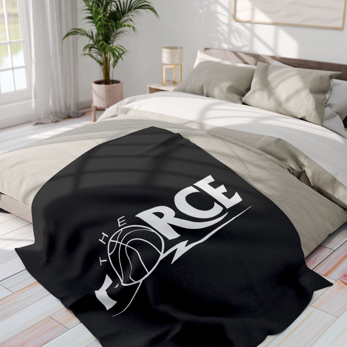 Force Fleece Blankets (3 Sizes) - Black