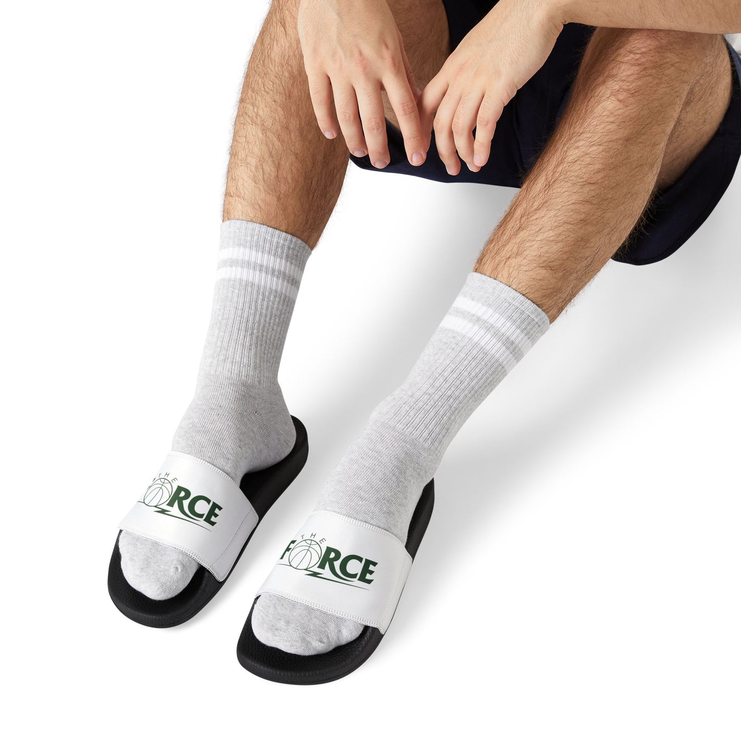 Force Men's Slides - White