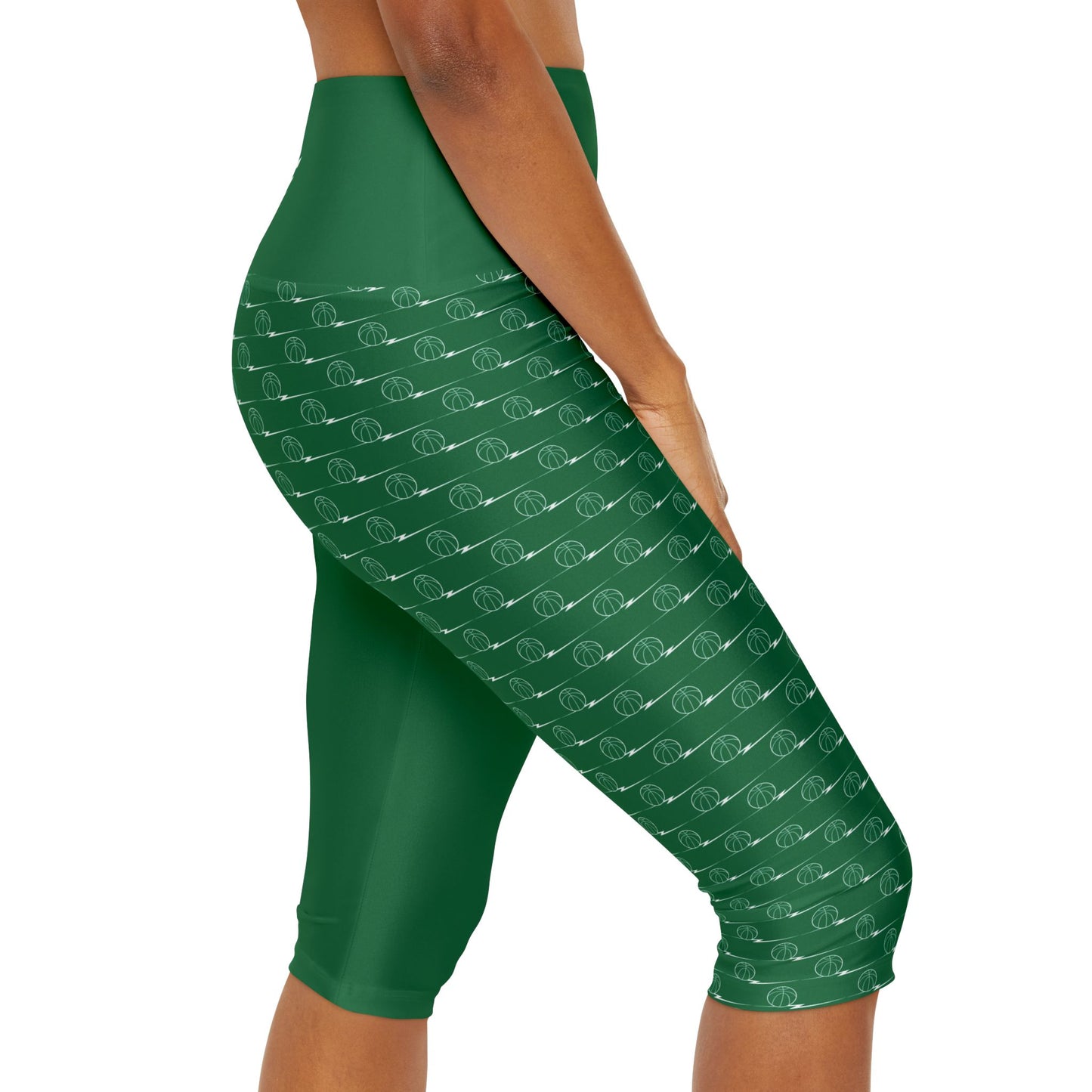 Force Women's Yoga Capri's FL - Green