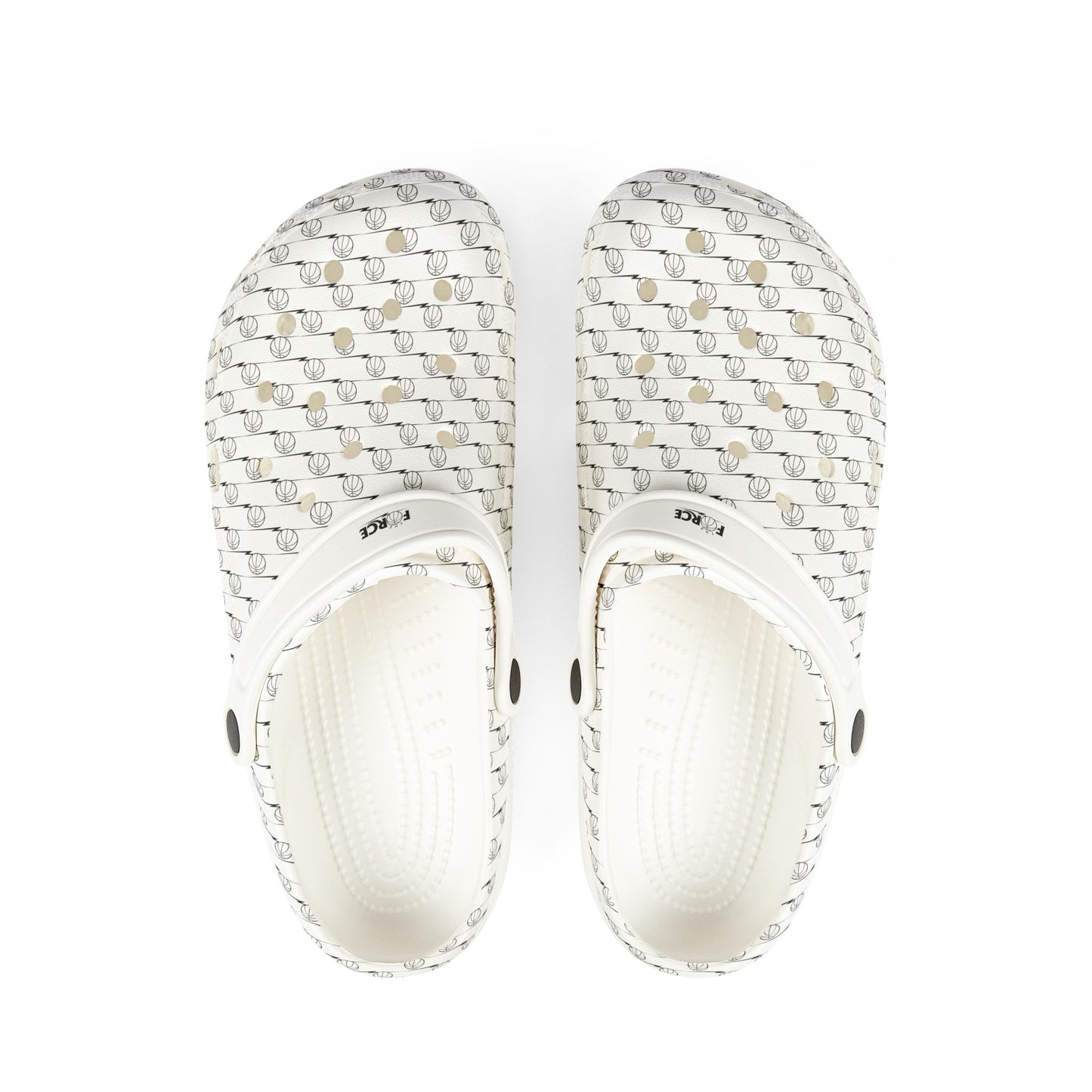 Force Adult Rubber Shoes FL - White