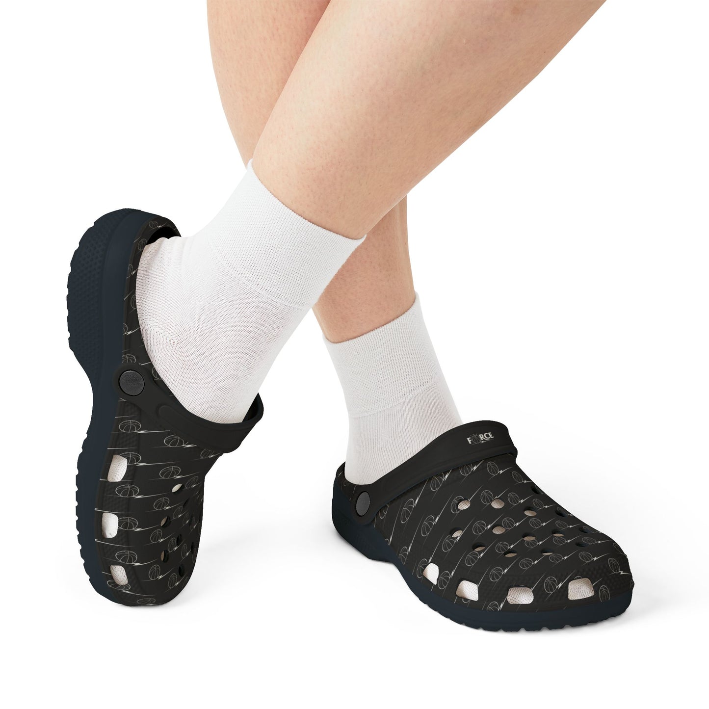 Force Adult Rubber Shoes - Black
