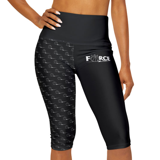 Force Women's Yoga Capri's FL - Black