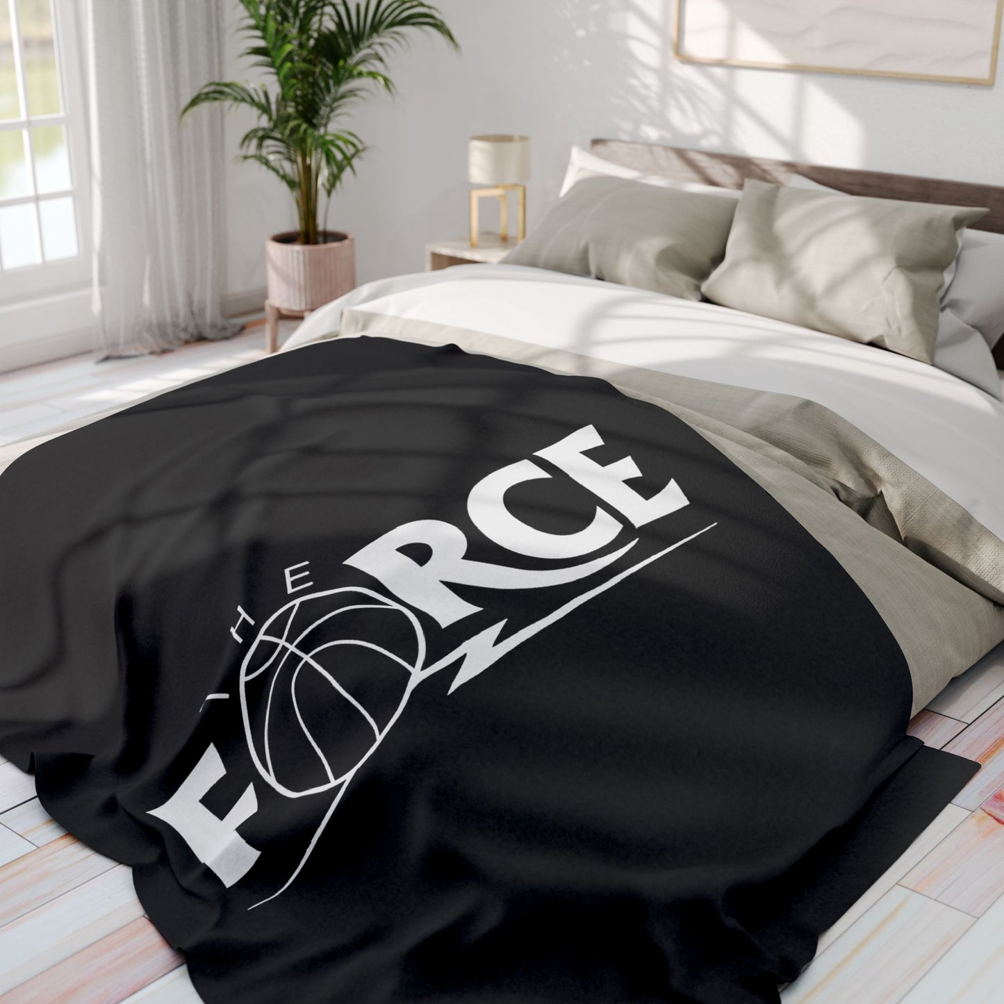 Force Fleece Blankets (3 Sizes) - Black