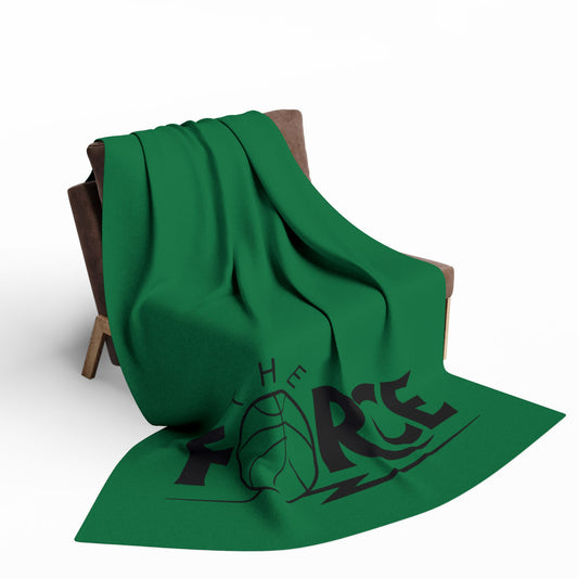 Force Fleece Blanket - Green