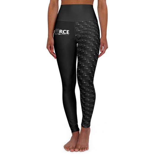 Force Women's Long Yoga Tights - Black