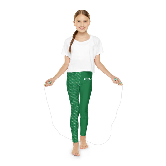 Force Youth Long Leggings FL - Green